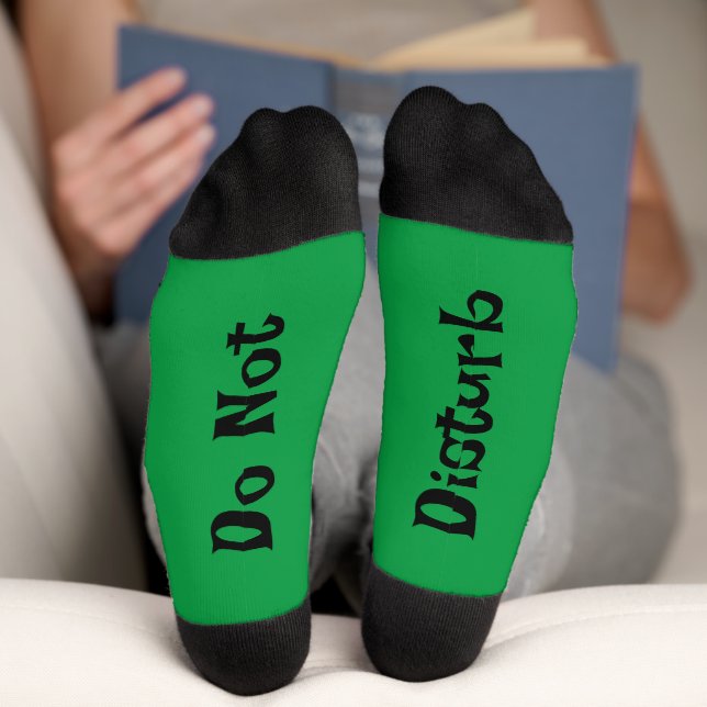 Grüne Socken nicht stören (Unterseite)