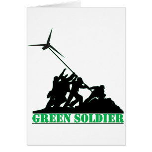 Grüne Soldat-Windmühle