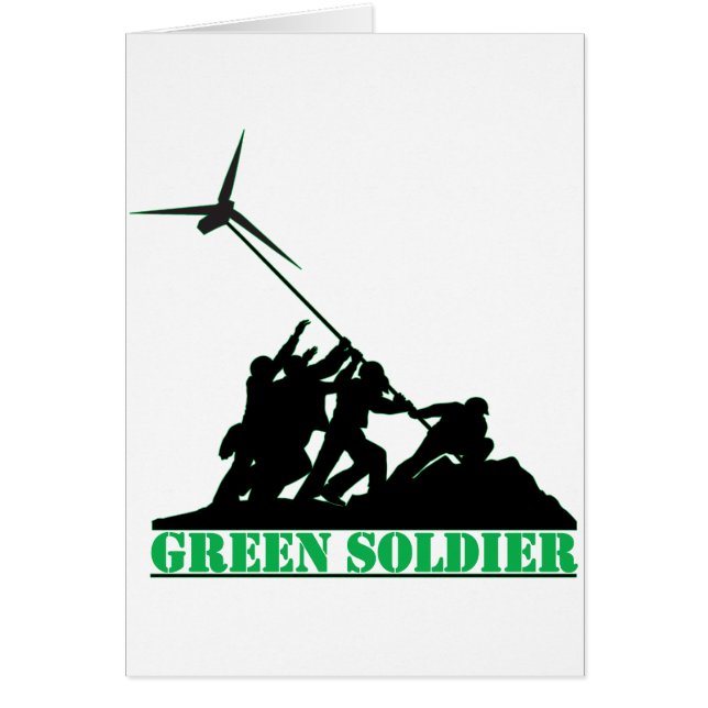 Grüne Soldat-Windmühle (Vorne)