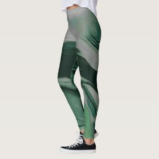 grüne Soldaten-Leggings Leggings