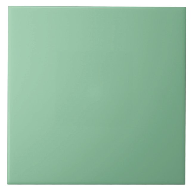 Grüne Solid Color Fliese (Vorderseite)