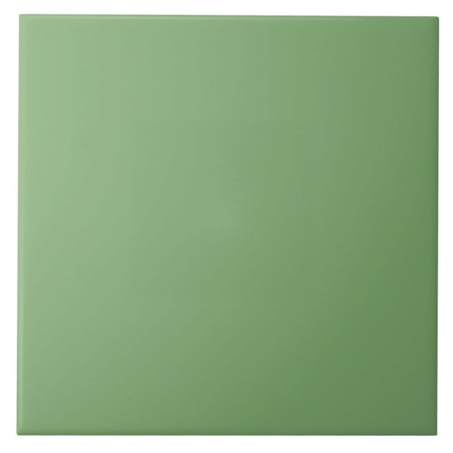 Grüne Solid Color Fliese (Vorderseite)
