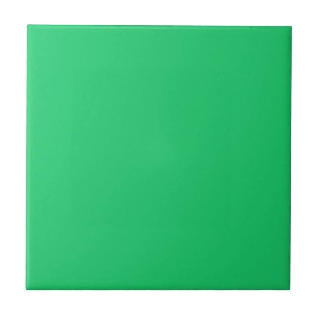 Grüne Solid-Farbtafel in der Klemme Fliese (Vorderseite)