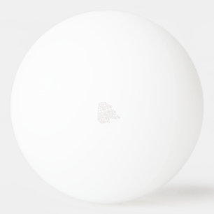 Grüne Sommerhochzeitseinladung Tischtennisball