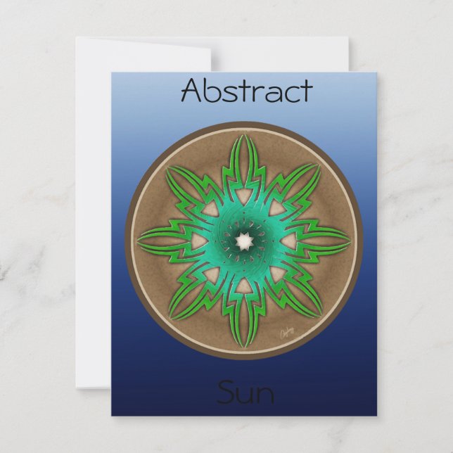 Grüne Sonne (Vorderseite)