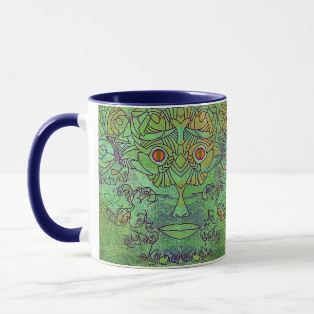 Grüne Spirituosen Tasse (Links)
