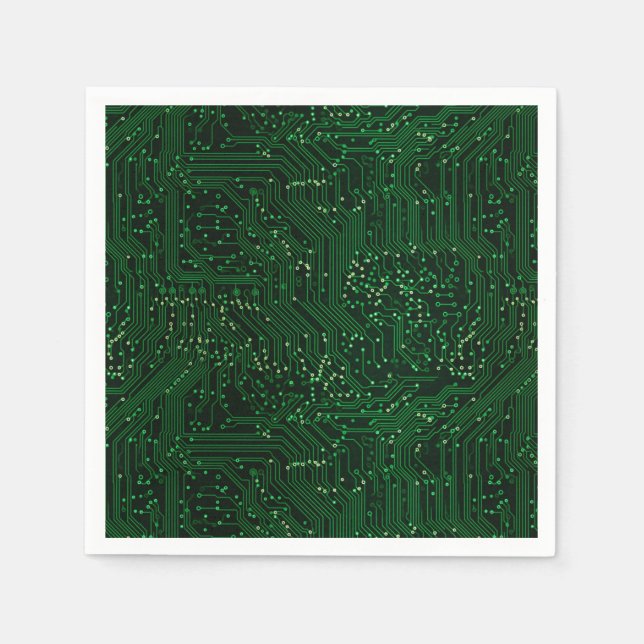 Grüne Spitzentechnologien Serviette (Vorderseite)