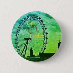 Grüne Stadt London Button