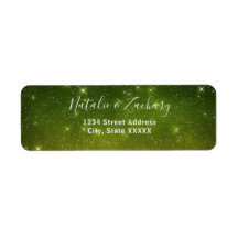 Grüne Starry Night Celestial Wedding Address