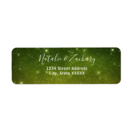 Grüne Starry Night Celestial Wedding Address