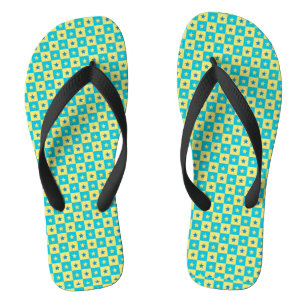 Grüne Sterne Flip Flops