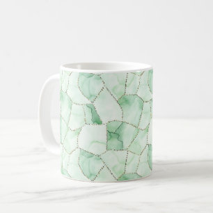 Grüne Stiche Kaffeetasse