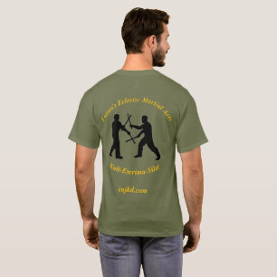  Grüne Stick Fighting Filipino Martial Arts T-Shir T-Shirt