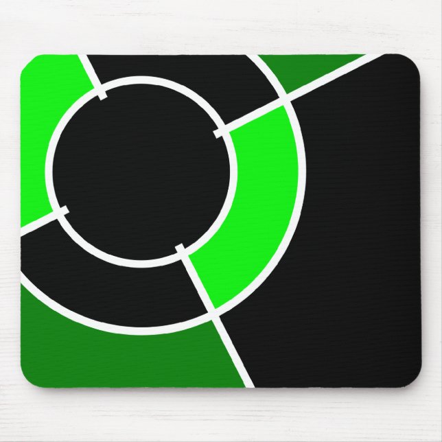 grüne Stierye Mousepad (Vorne)