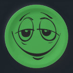 Grüne Stones Eyes Funny Birthday Party Pappteller<br><div class="desc">Grüne Stones Eyes Funny Birthday Party Teller</div>