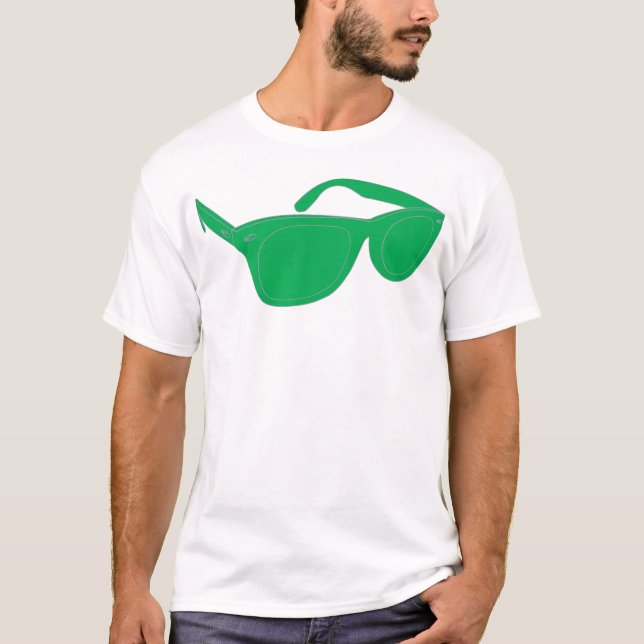 Grüne Strahln-Verbote T-Shirt (Vorderseite)