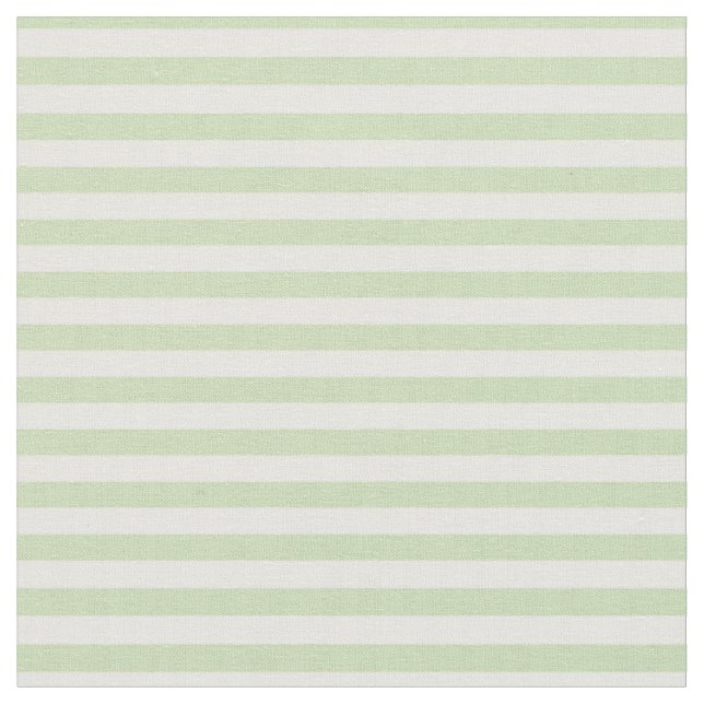 Grüne Streifen aus Beige und Tee Stoff (Nahaufnahme)