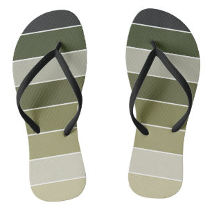 Grüne Streifen Flip Flops