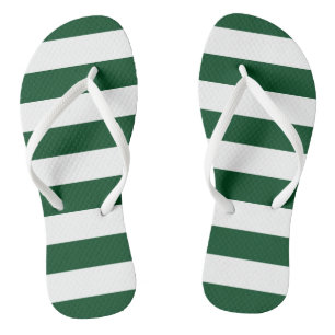 Grüne Streifen Flip Flops