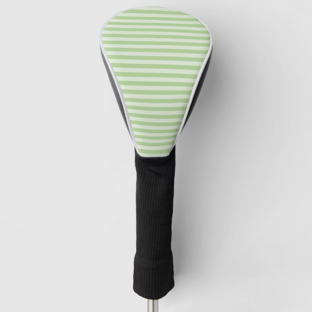Grüne Streifen Golf Headcover (Vorderseite)