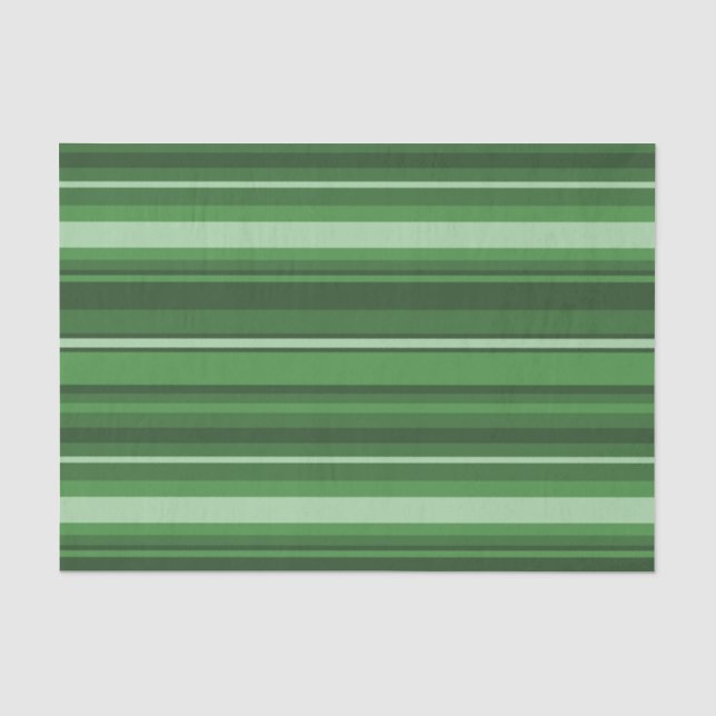 Grüne Streifen Seidenpapier (Vorderseite)