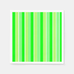 Grüne Streifen Serviette