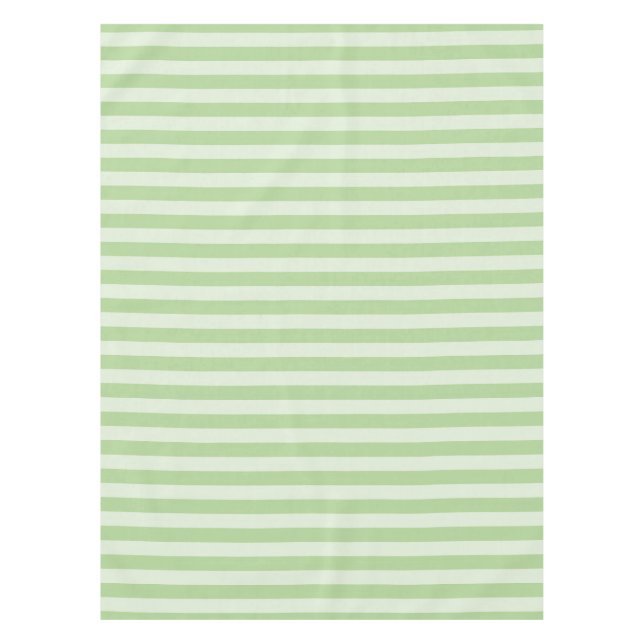 Grüne Streifen Tischdecke (Vorderseite)