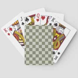 Grüne Tafel Spielkarten