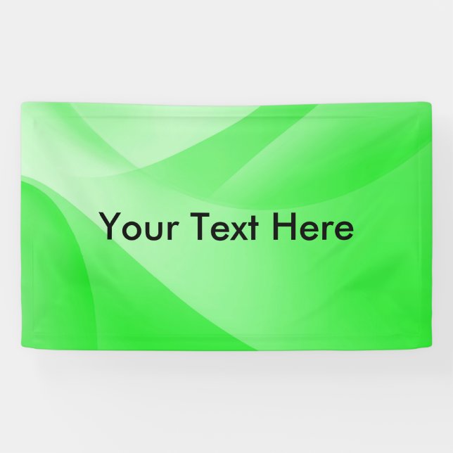 Grüne Tapete Banner (Horizontal)