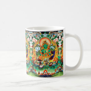 GRÜNE TARA TASSE TIBET-KUNST-EXOTICA
