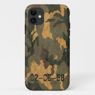 Grüne Tarnung Vintag 2020 Case-Mate iPhone Hülle