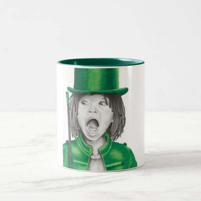 Grüne Tasse des Jungen-1 (Mittel)