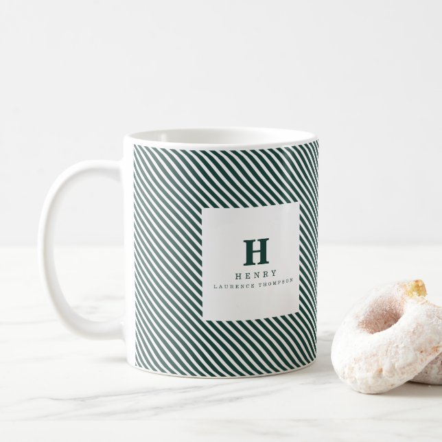 Grüne TASSE für den ersten ABSCHLUSS (Mit Donut)