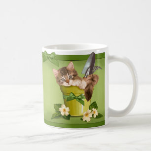 Grüne Tatzen Kaffeetasse