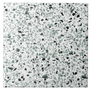 Grüne Terrazzo Moderne Minimal Mittel Fliese