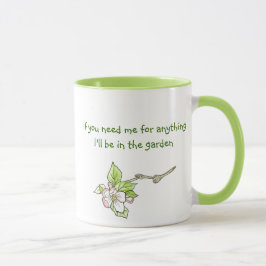 Grüne Thumb-Tasse Tasse