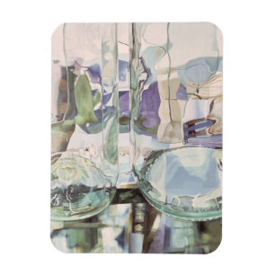 Grüne Transparenz Magnet