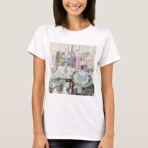 Grüne Transparenz T-Shirt