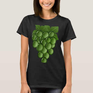 Grüne Trauben Halloween Kostüm Weinberg Obst T-Shirt