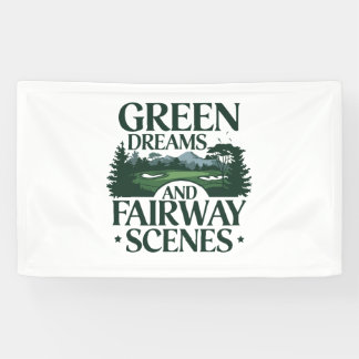 Grüne Träume, Golf Trendy Banner