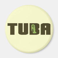 Grüne Tuba-Taste