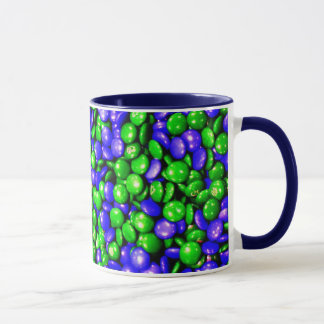 Grüne u. blaue Attrappenkaffee-Tasse Tasse