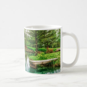Grüne Überlegungen im Frühjahr Kaffeetasse