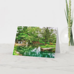 Grüne Überlegungen im Frühjahr Karte