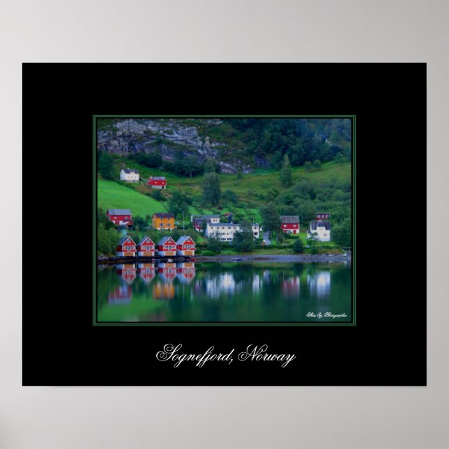 Grüne Überlegungen Norwegisches Poster (Vorne)