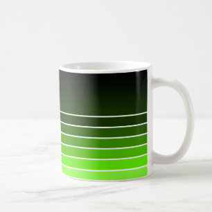 grüne Uhr Tasse