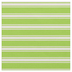 Grüne und beige farbige Linien Stoff