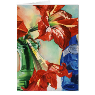 "Grüne und blaue Glas" Karte