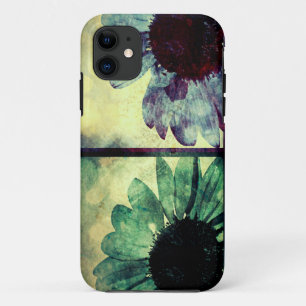 Grüne und blaue Sonnenblumen Art iPhone 5 Fall Case-Mate iPhone Hülle