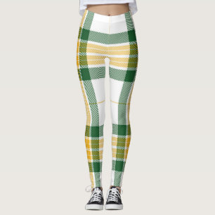 Grüne und gelbe Leggings